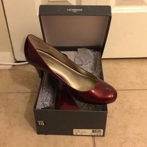 Liz Claiborne Red Heels